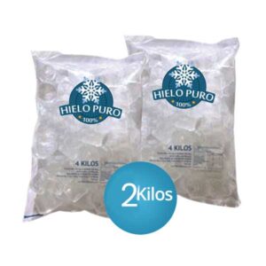 Hielo bolsa rolo 2 kilos